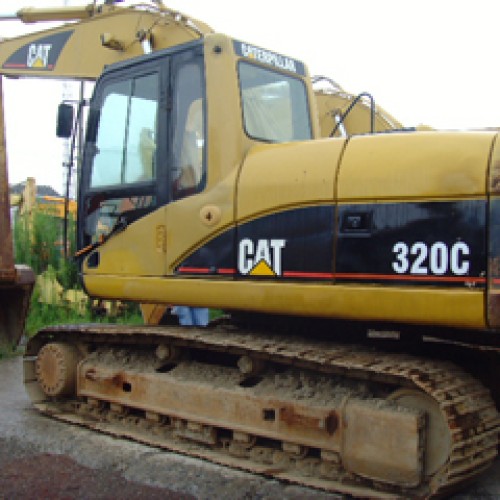 Used caterpillar 320c excavator